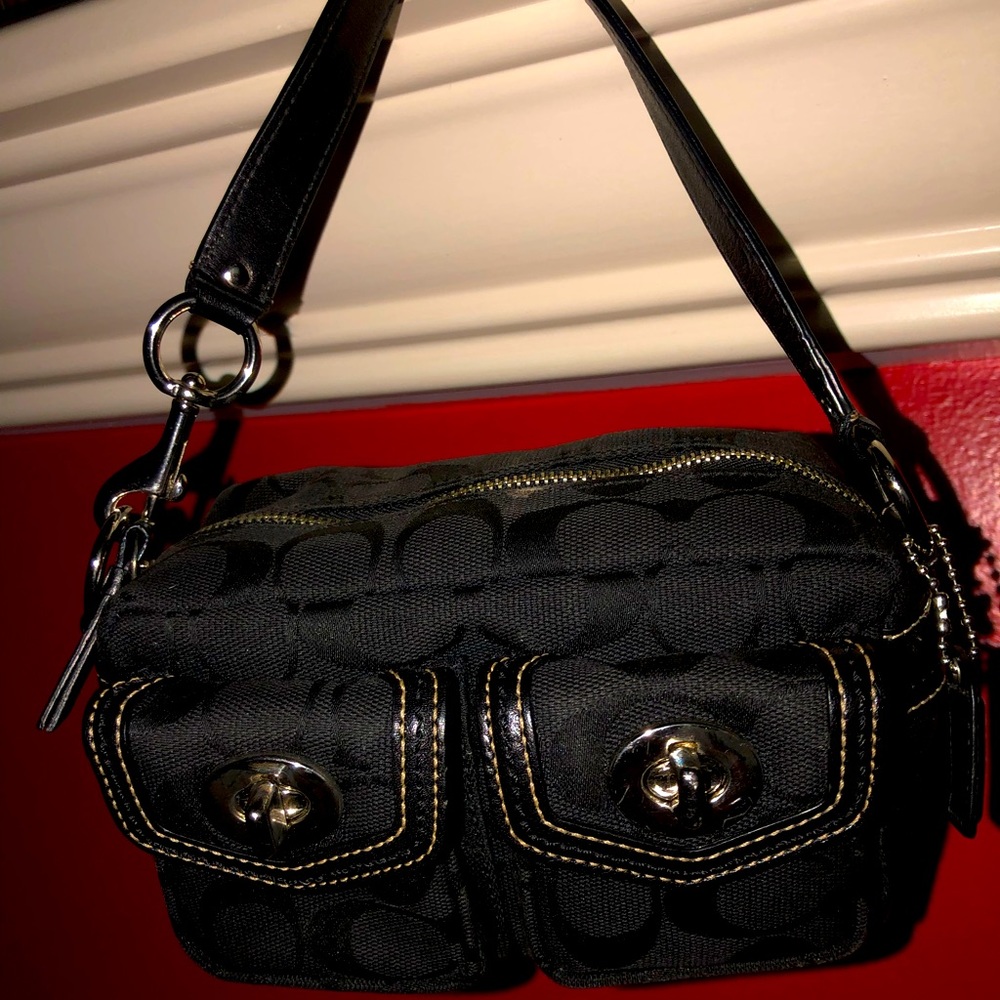 Black Mini Coach Purse